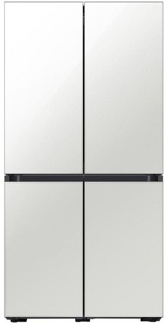 삼성전자 비스포크 냉장고 방문설치, RF85R926235, Glam White