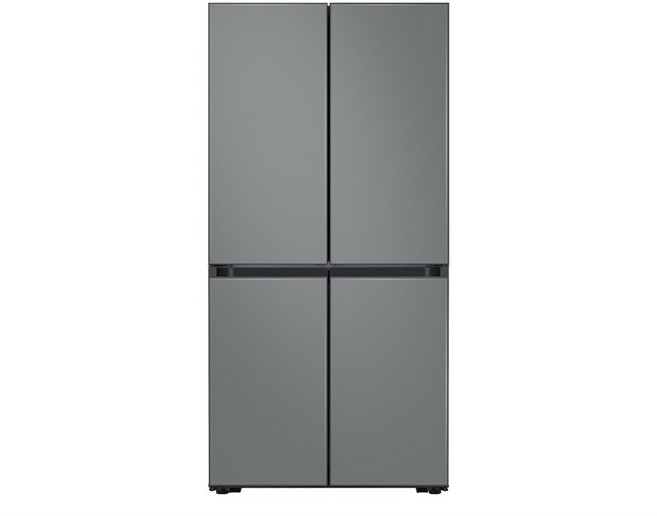 삼성전자 비스포크 키친핏 냉장고 방문설치, RF61R91C331, Satin Gray