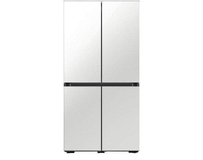 삼성전자 비스포크 냉장고 방문설치, RF85R913235, Glam White