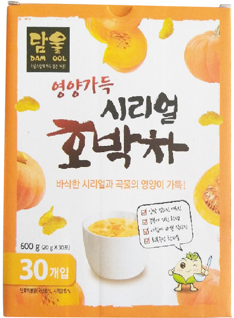 초야 영양가득 시리얼 호박차, 20g, 30개