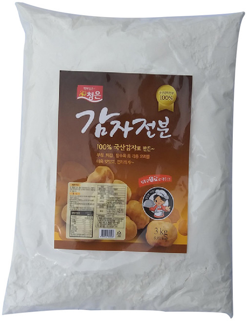 청은 감자전분, 3kg, 1개