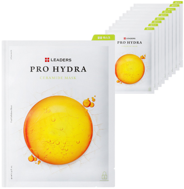 리더스 프로하이드라 세라마이드 마스크, 10개입, 1개