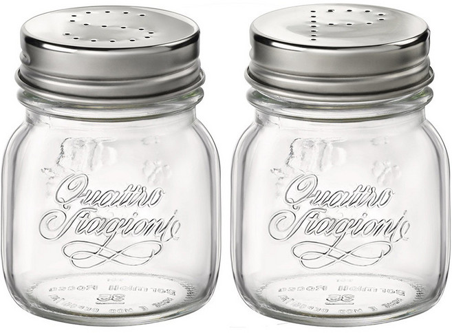 콰트로 소금 후추 양념병 150ml, 2개