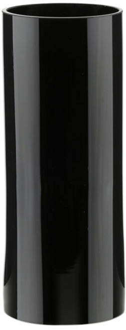 삼호유리 SH12X30 스윗 원형 유리화병 SH12-30BLACK, 블랙