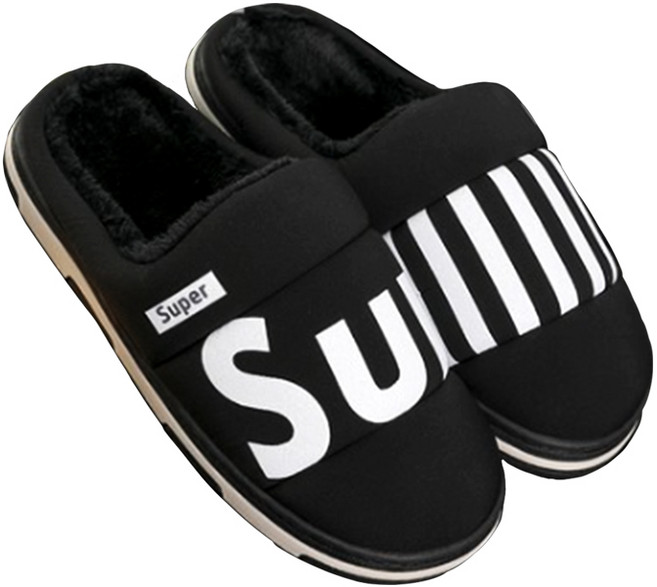슈퍼카미트 커플 겨울 패딩 슬리퍼 WT335