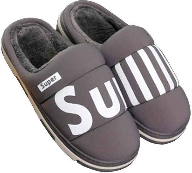 슈퍼카미트 커플 겨울 패딩 슬리퍼 WT335