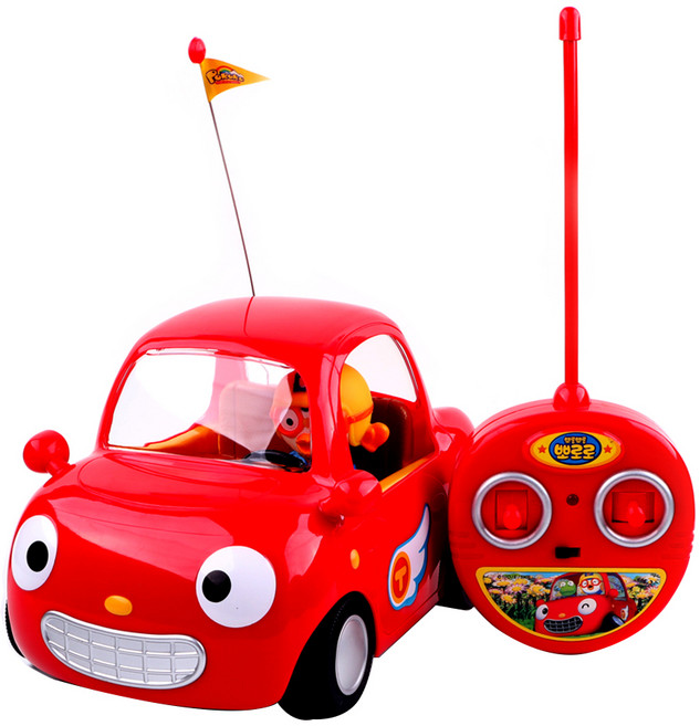 뽀로로 RC카 뚜뚜, 혼합 색상, 1개