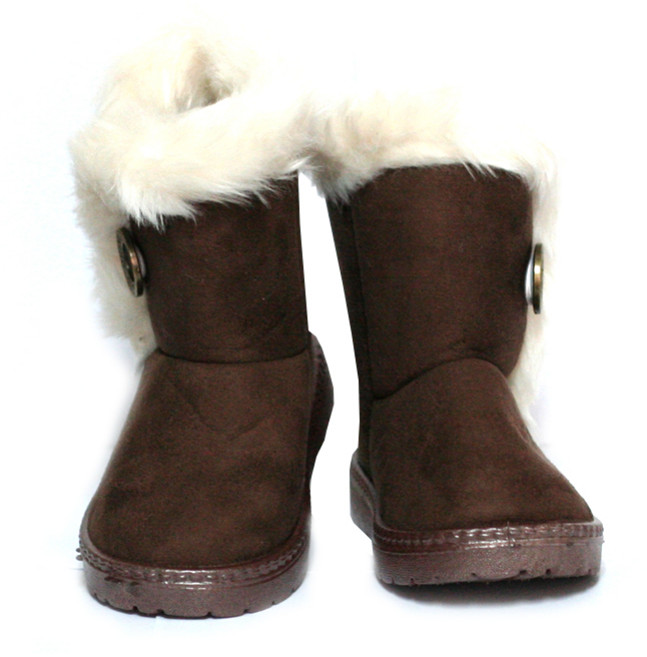 루루슈 아동용 버튼털부츠