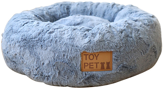 아페토 강아지 모글 도넛방석, 인디블루, 1개