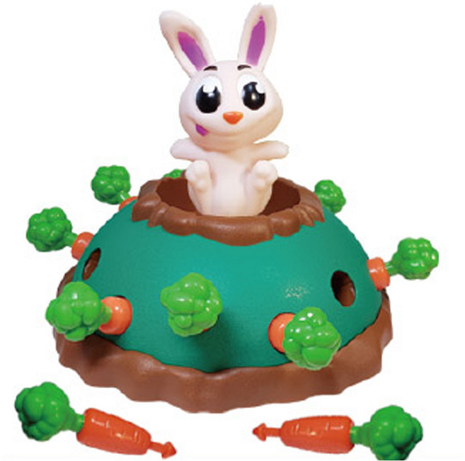 래빗점프 당근 뽑기 보드게임, 혼합색상, 1개