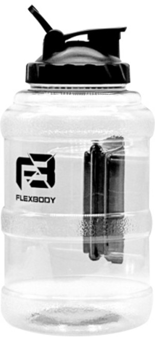 플렉스바디 이지클린 물통, 투명, 2.5L, 1개