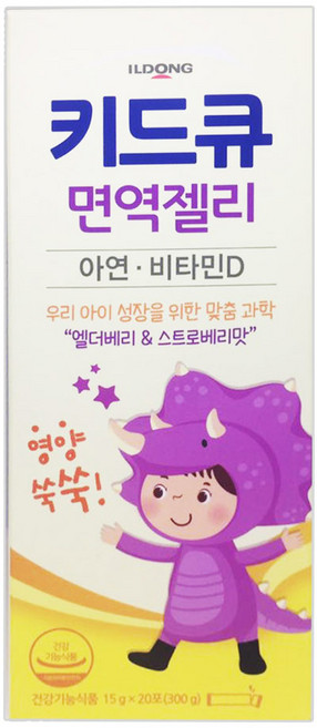 일동제약 키드큐 면역젤리, 15g, 20개