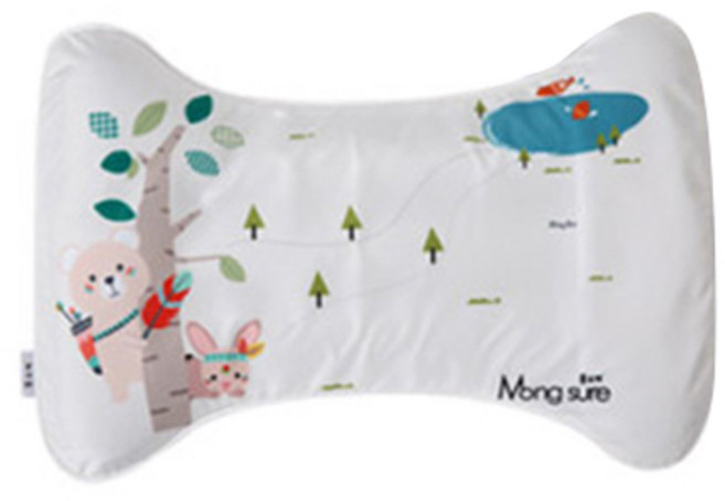 몽슈레 안심베개 + 베개커버 2p, 숲속친구들