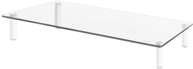 엑토 강화유리 노트북 컴퓨터 모니터 받침대 LDS-07, 혼합 색상, 1개