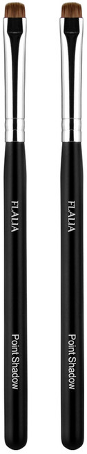 플라리아 클래식 포인트섀도우 브러쉬, 혼합 색상, 2개