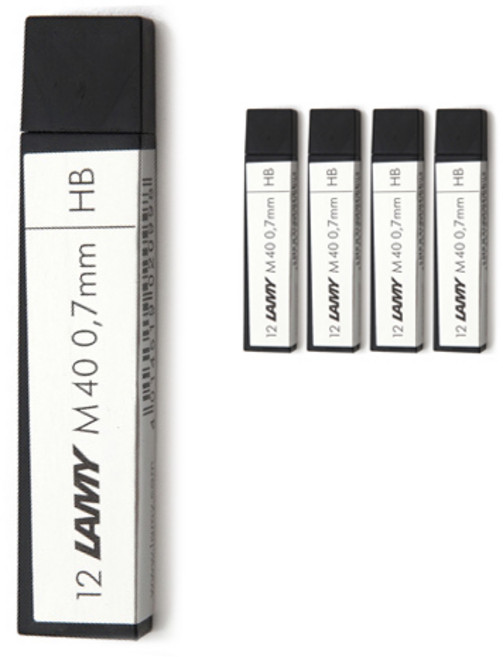 라미 샤프심 M40 HB, 0.7mm, 5개