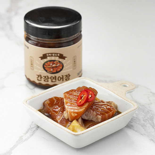 얌테이블 간장연어장, 230g, 1개
