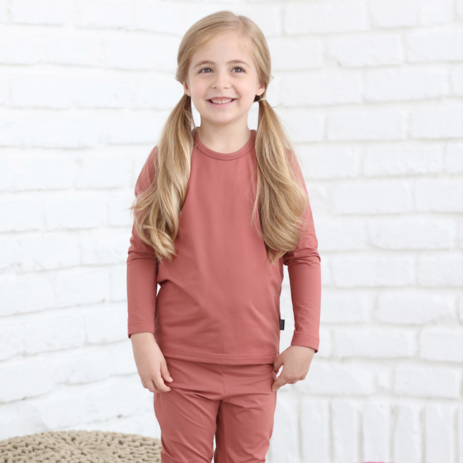 마밤 여아용 기모내의