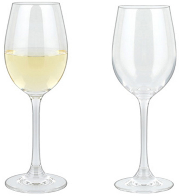 카페리아 크리스탈 화이트 와인 잔, 300ml, 2개