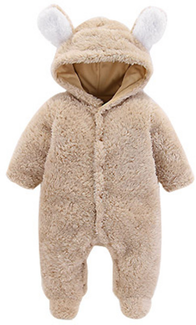 베베나인 곰돌이 방한우주복