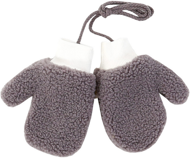 아동용 뽀글 니트 장갑