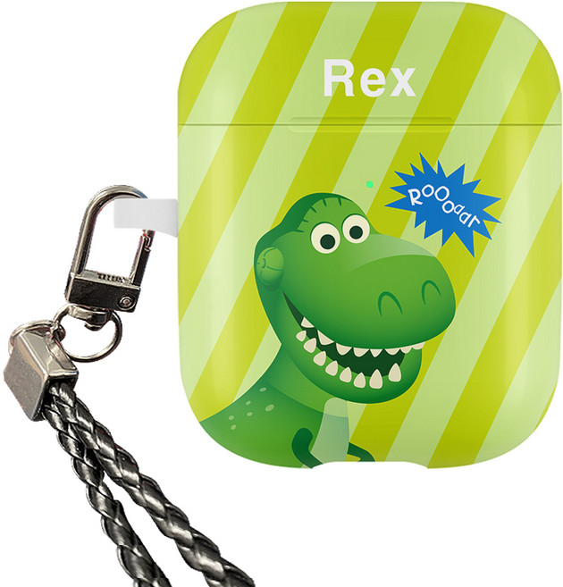 디즈니 토이스토리 퍼니 고리형 에어팟 케이스, 렉스