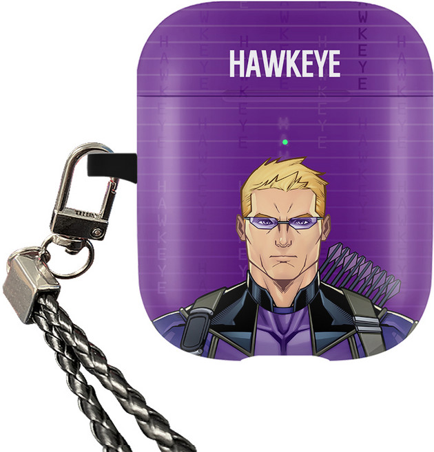 마블 비하인드 고리형 에어팟 케이스, 호크아이