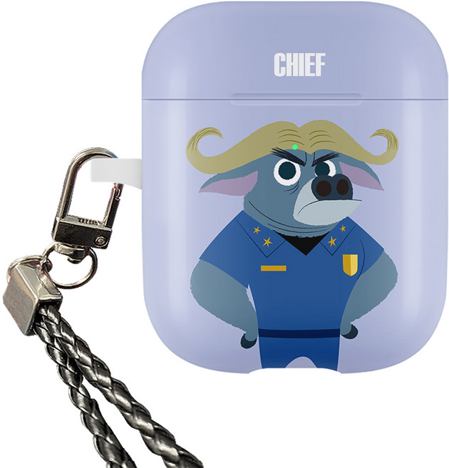 Disney 迪士尼 動物方程式AIRPODS掛繩耳機殼, 單品, 蠻牛局長