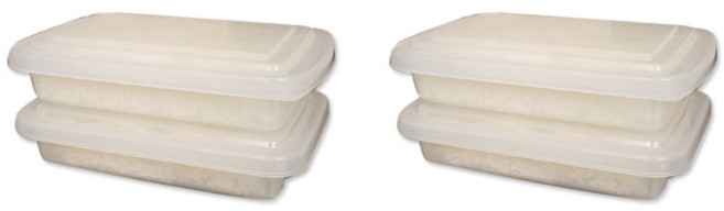 홈스웰 밥 보관팩 350ml, 2세트, 밥보관팩 2p