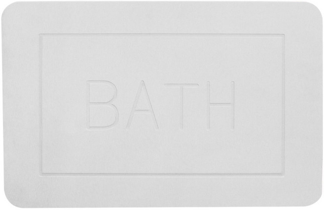 코시나 호텔 BATH 규조토 발매트, 화이트