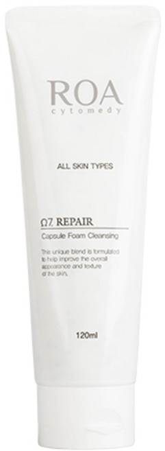 ROA cytomedy Omega-7修護膠囊泡沫洗面乳, 120ml, 1條