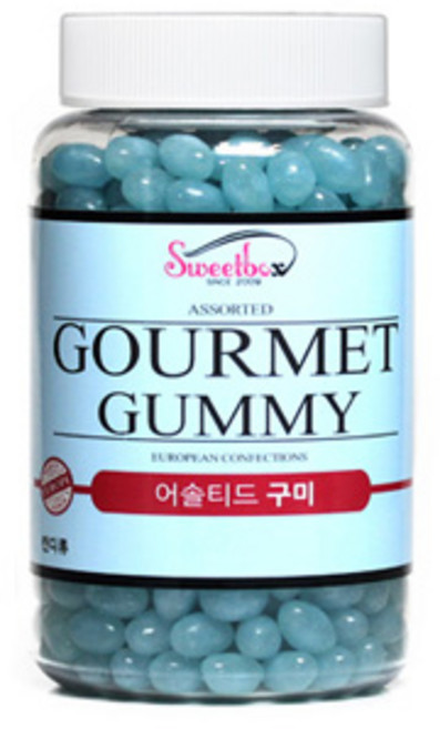 Gourmet 藍莓味雷根糖, 600g, 1個