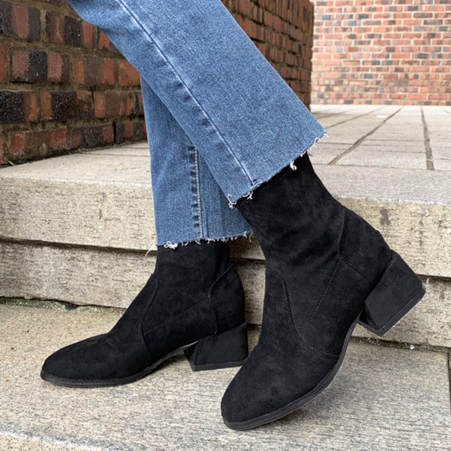 라블 아이비 4.5cm 스판삭스부츠