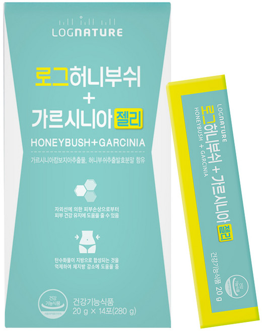 로그네이처 로그 허니부쉬 + 가르시니아 젤리, 280g, 1개
