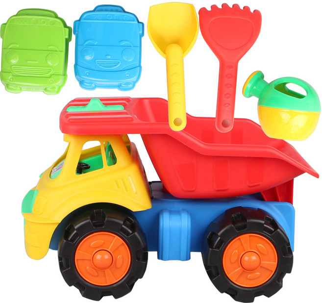 바니랜드 타요 트럭 모래놀이, 혼합 색상, 900g, 1개