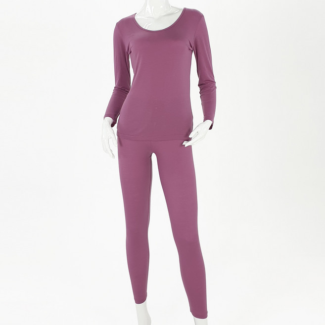 올리비아바비 여성용 라이오셀 발열 내의 상하세트