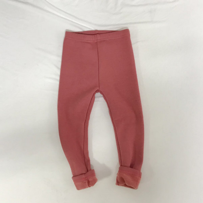 맘스메이드 아동용 코튼 인조밍크 레깅스