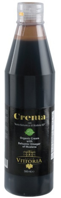 빌라 비토리아 모데나산 유기농 발사믹 크림, 500ml, 1개