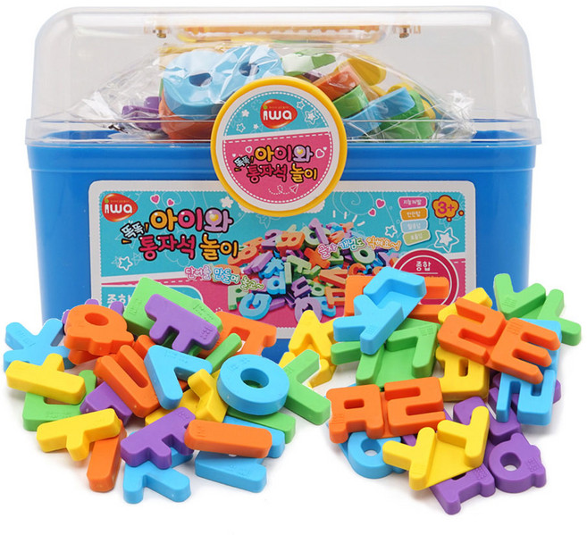 아이와 통 자석퍼즐 종합놀이세트, 1세트, 117피스