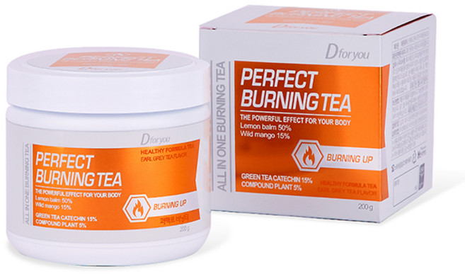 디포유 퍼펙트 버닝 티, 1개, 200g