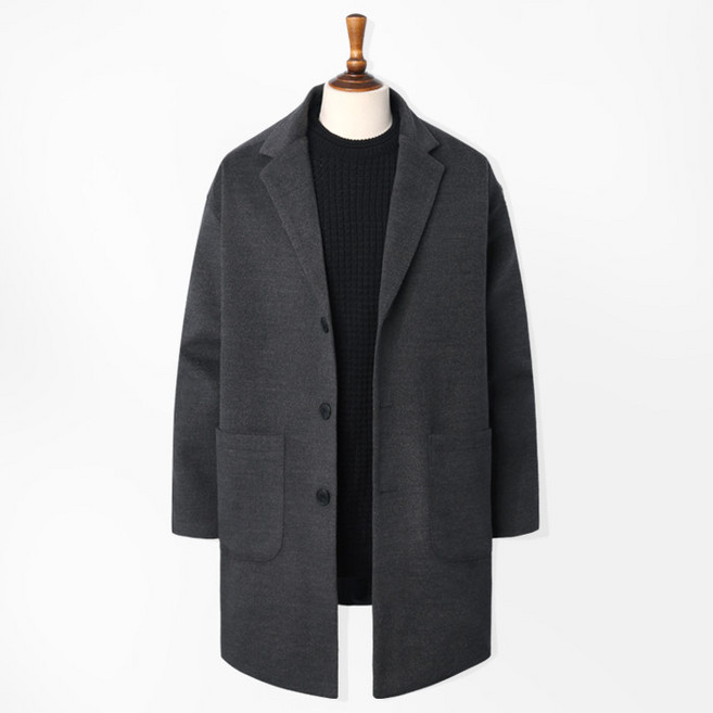 제이에이치스타일 기획이중지오버핏코트 JHROK072