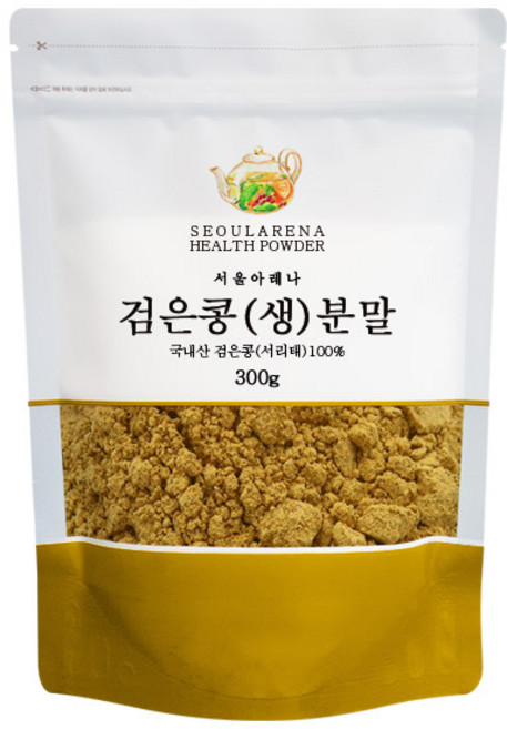 서울아레나 생 검은콩 분말, 1개, 300g