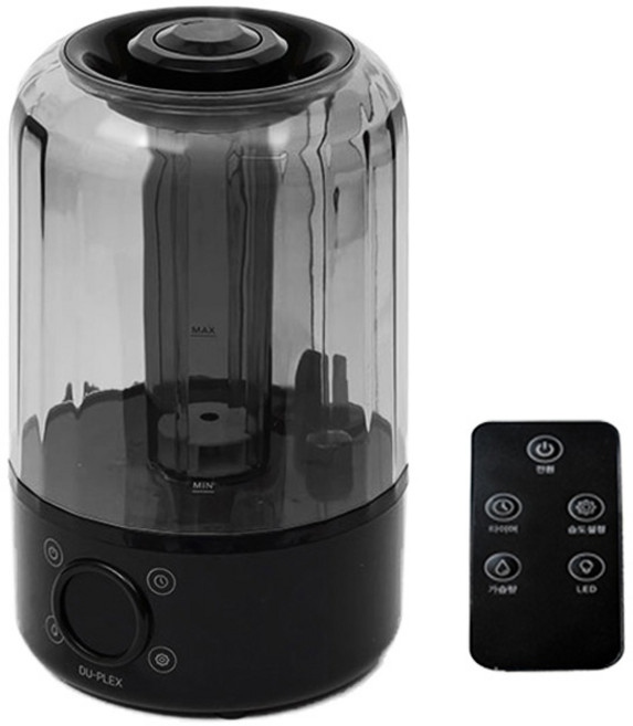 DU-PLEX 遙控加濕器 2.5L, DP-790RH, 黑色