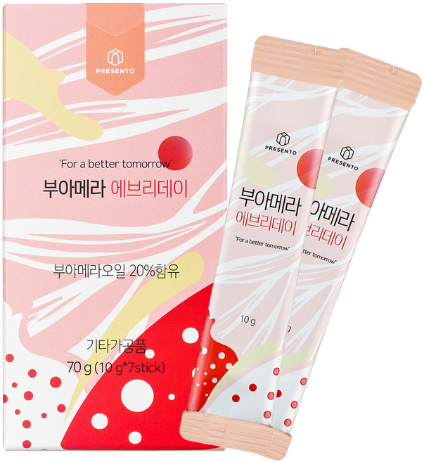 프레젠토 부아메라 에브리데이, 70g, 1개