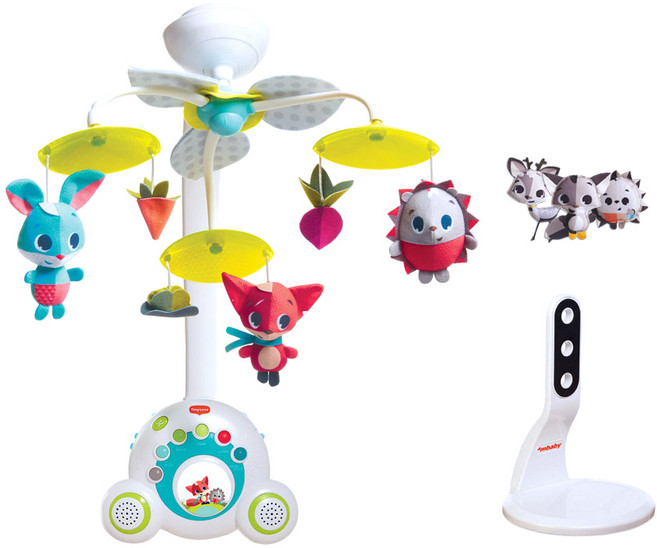 타이니러브 한국어판 수더 앤 그루브 메도우 모빌 + 홀더세트, 혼합색상, 1개