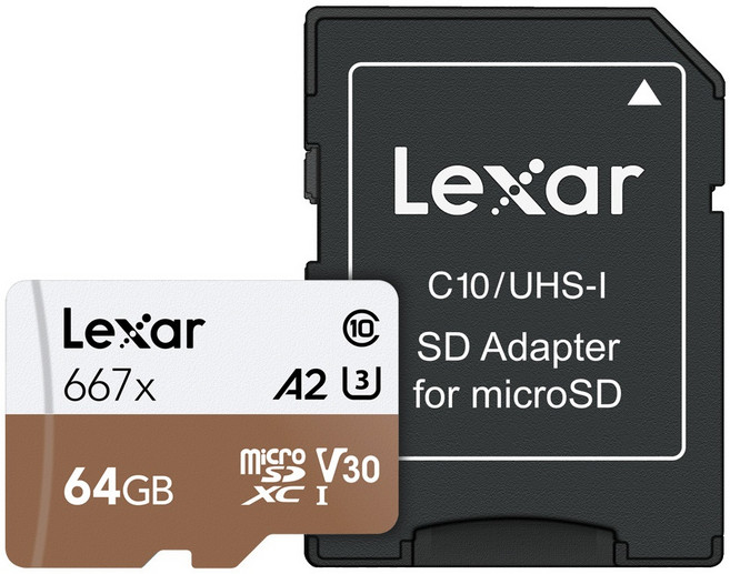렉사 microSDXC UHS-I 667배속, 64GB, 1개
