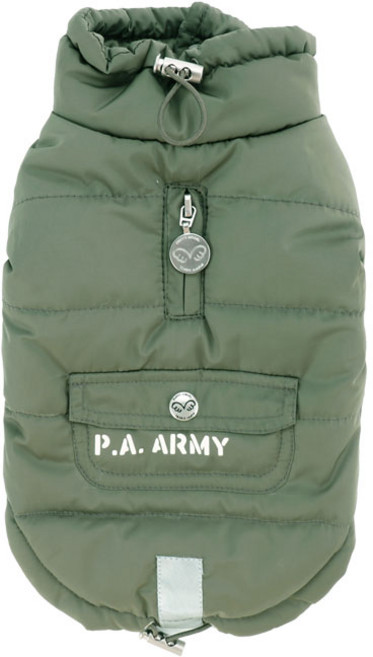 퍼피엔젤 Army Barmy 밀리터리포켓 강아지패딩베스트 3컬러 OW520