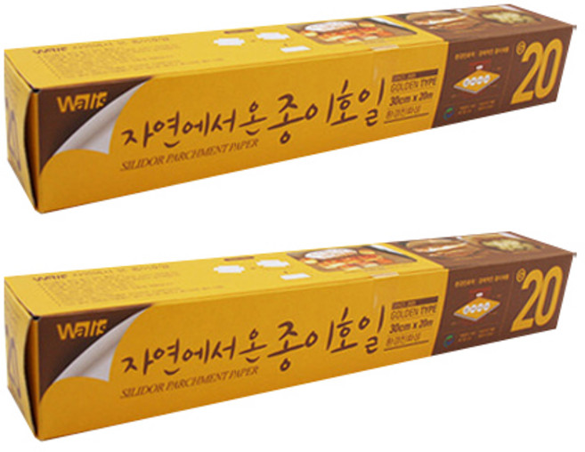 월리스 자연에서 온 종이호일, 20m, 2개