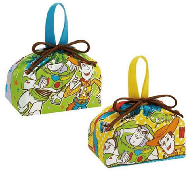 스케이터 토이스토리 도시락 주머니 2종세트, 1세트