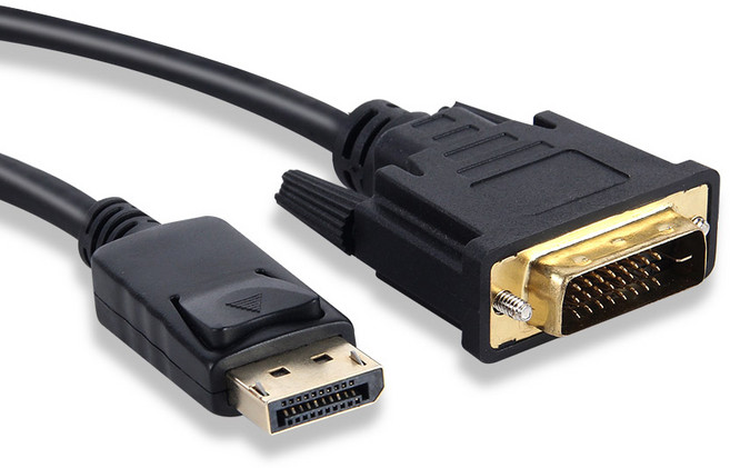 애니포트 DP to DVI 모니터 케이블 1.1Ver, 1개, 2m